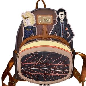 Marvel Loki TVA timeline loungefly backpack